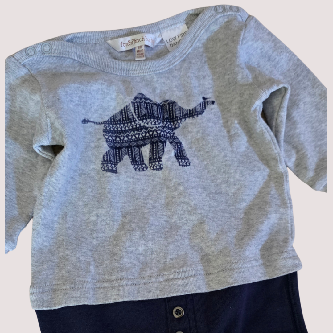 Fox & Finch Romper 6m