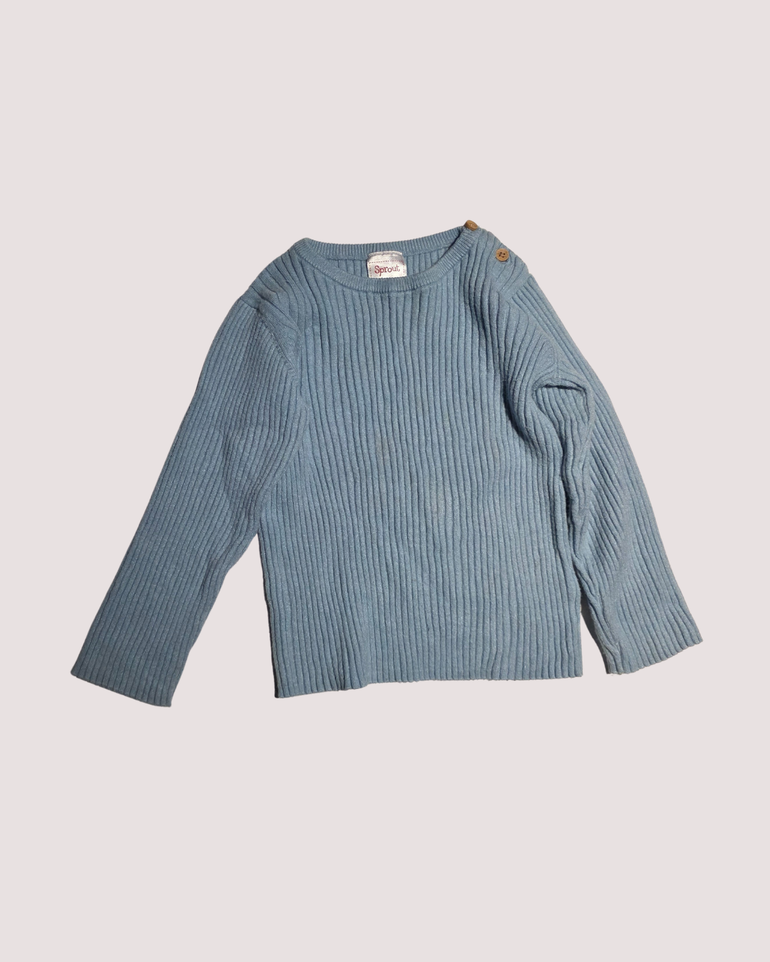 Sprout Ribbed Blue Set 2Y