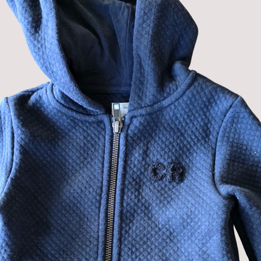 Country Road Quilted Navy Jacket 12-18m