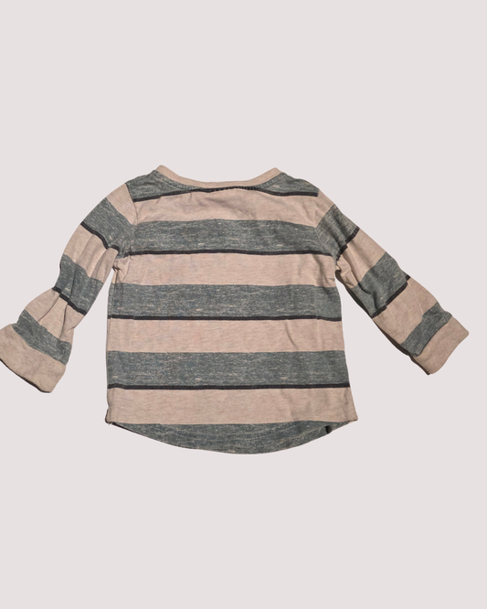 Sprout Stripe Shirt 6-12m
