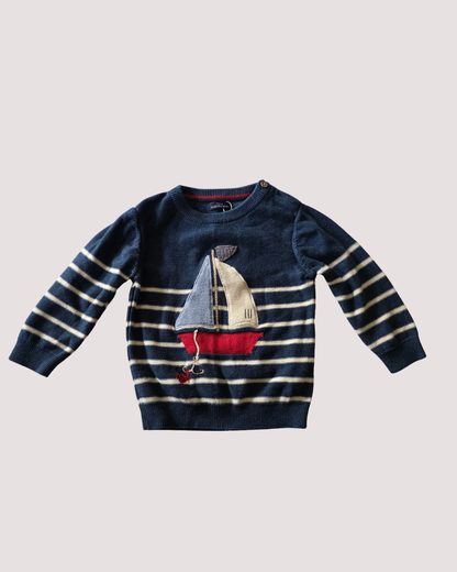 NEXT Sailor Knit Jumper 12-18months