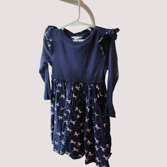 Milkshake Unicorn Dress 3Y