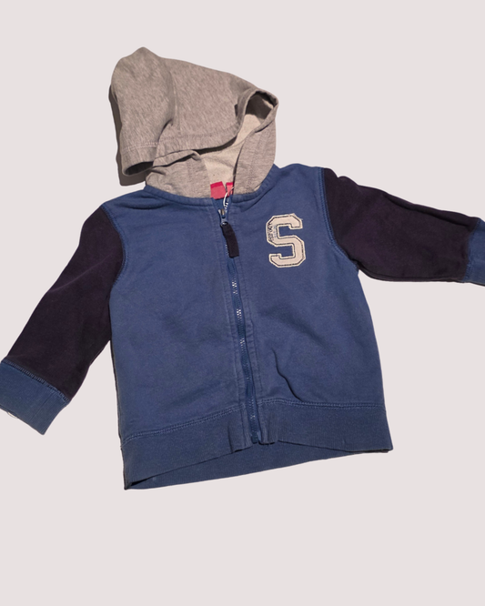 Sprout Zipper Hoodie 6-12m