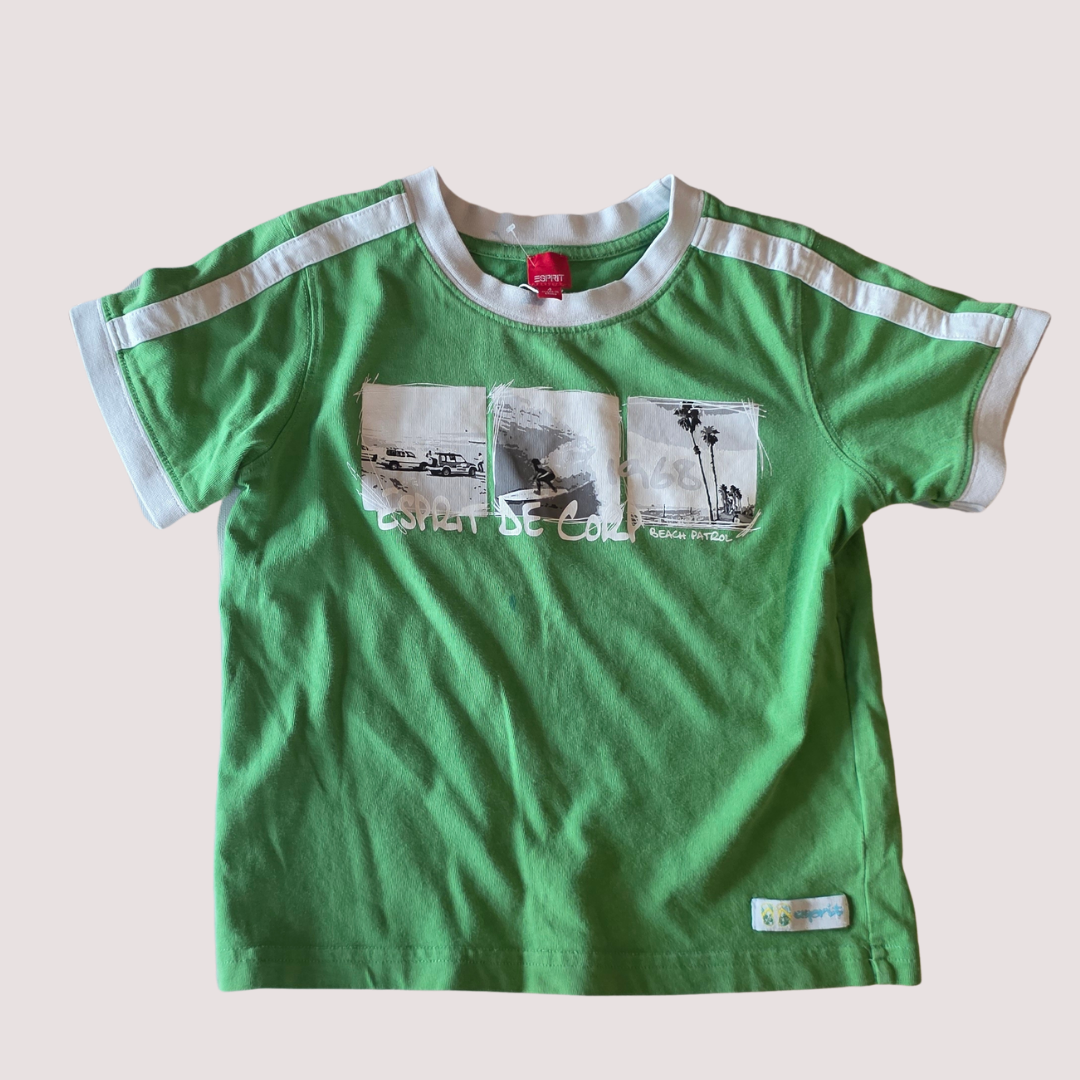 Esprit Beach Print Shirt 4Y