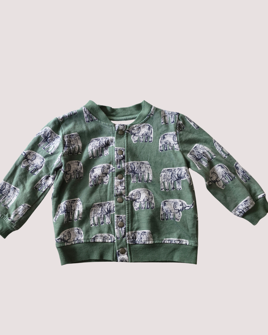 Seed Heritage Elephant Print Jacket 12-18m