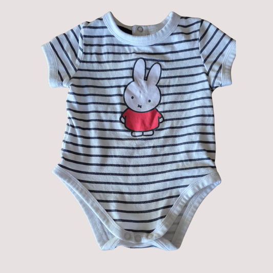 Miffy Bodysuit Short Sleeve 3-6m
