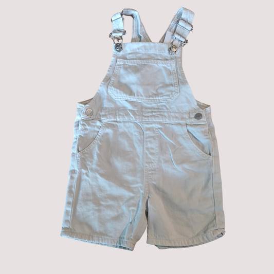 Zara White Overalls 12-18m