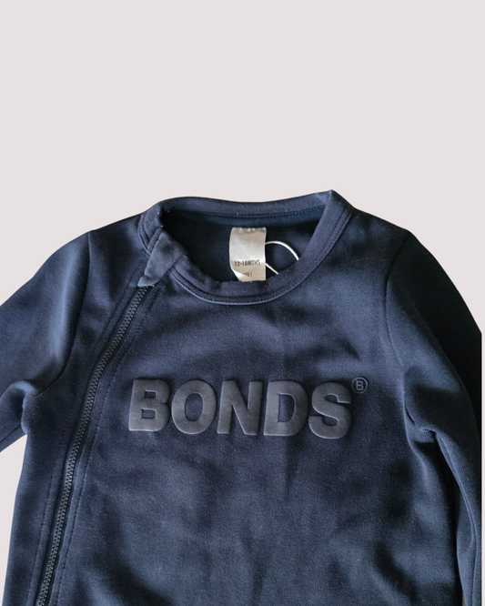 Bonds Tech Sweats Zip Wondersuit 12-18m