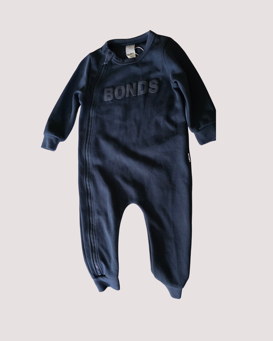 Bonds Tech Sweats Zip Wondersuit 12-18m