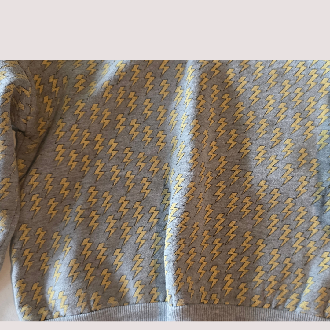 Gardner and the Gang Lightening Bolt Jumper 3-4Y