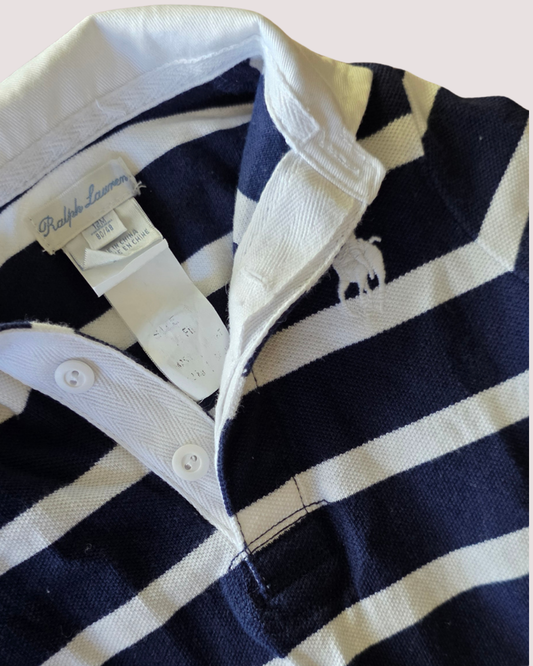 Ralph Lauren Stripe Onesie 12m
