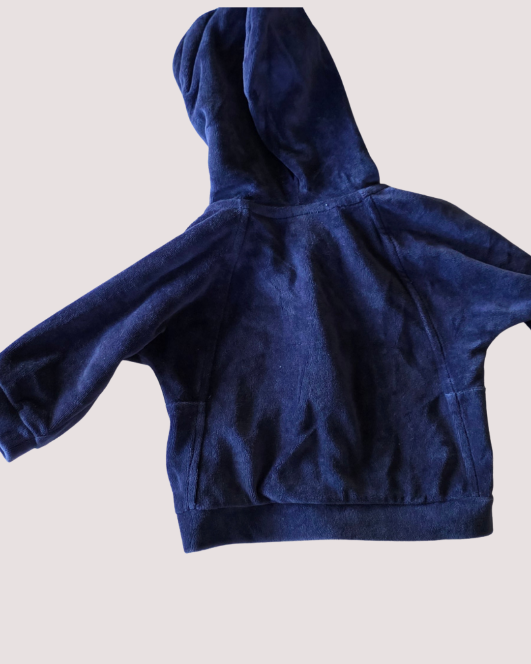Bebe Velour Hoodie 3-6m