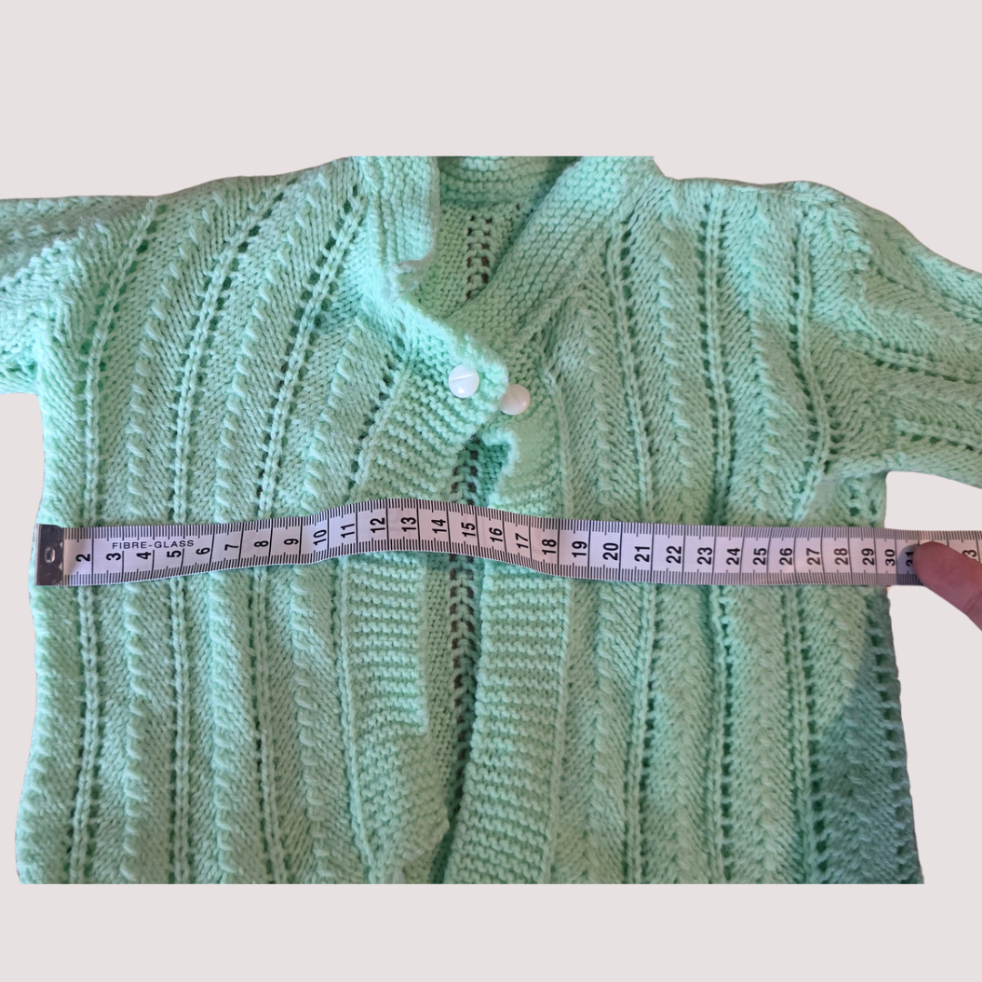 Handmade Cardigan 3-6m