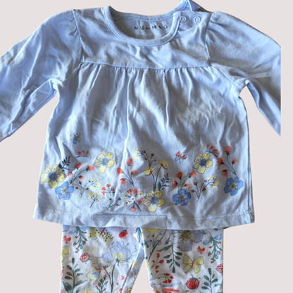 Nutmeg Floral Set 3-6m