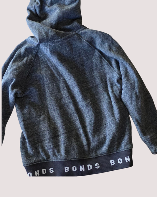 Bonds Hoodie Zippy Grey 4Y