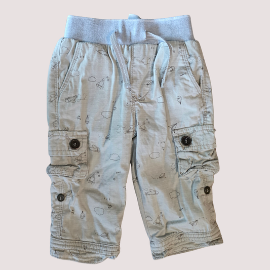 Dymples Cargo Pants 3-6months