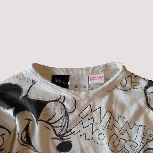 Zara Disney Long Sleeve 12-18months
