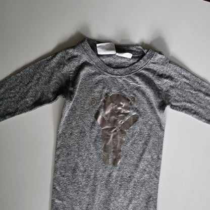 Huxbaby Grey Romper 12m