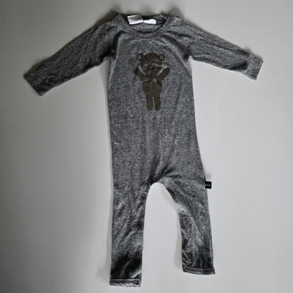 Huxbaby Grey Romper 12m